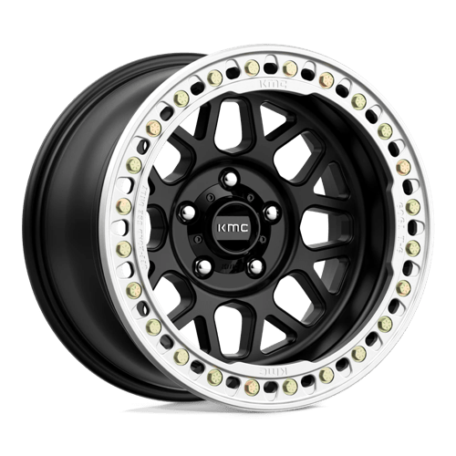 KMC GRENADE CRAWL BL 17X8.5 8X6.5 S-BLK +0 Wheels