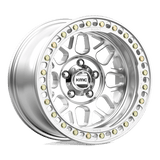 KMC KM235 BL 17X8.5 BLANK (165-180) MACH +0 Wheels