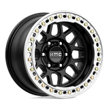 KMC GRENADE CRAWL BL 17X9 6X5.5 S-BLK -38 Wheels