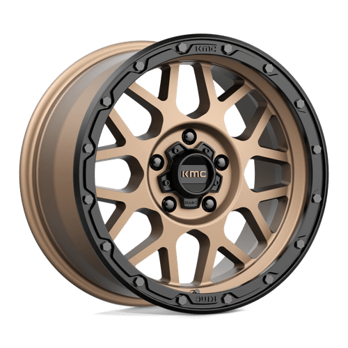 KMC KM535 17X9 5X5.0 M-BRONZE M-BLK LP 18MM Wheels