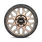 KMC KM535 17X9 5X5.0 M-BRONZE M-BLK LP 18MM Wheels