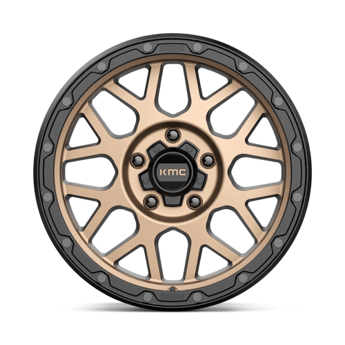KMC KM535 17X9 5X5.0 M-BRONZE M-BLK LP 18MM Wheels