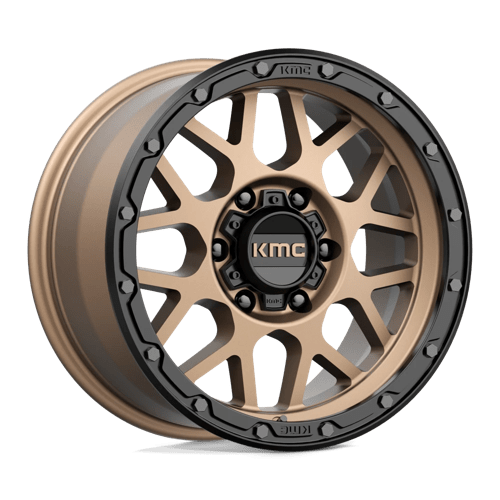 KMC KM535 17X9 6X4.5 M-BRONZE M-BLK LP 18MM Wheels