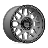 KMC KM535 17X9 6X4.5 M-GRAY M-BLK LP 18MM Wheels