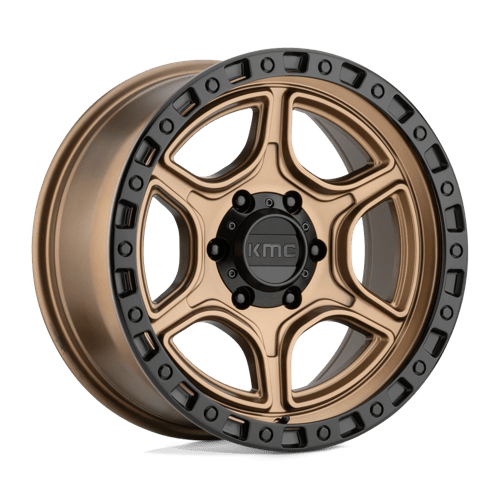 KMC KM539 17X8.5 5X5.0 S-BRONZE S-BLK LP 18MM Wheels