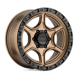 KMC KM539 17X8.5 5X5.0 S-BRONZE S-BLK LP 18MM Wheels