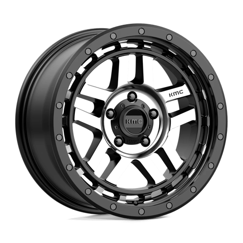 KMC KM540 18X8.5 5X150 S-BLK MACH 18MM Wheels