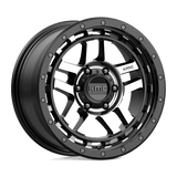 KMC KM540 18X8.5 6X120 S-BLK MACH 18MM Wheels