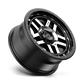 KMC KM540 17X9 6X5.5 S-BLK MACH -02MM Wheels