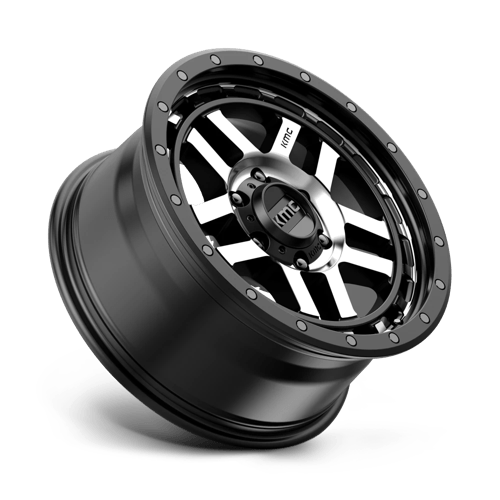 KMC KM540 17X9 6X5.5 S-BLK MACH -02MM Wheels