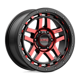KMC KM540 18X8.5 6X5.5 G-BLK MCH RTCC 18MM Wheels