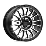 KMC KM542 18X9 6X5.5 S-BLK MACH 00MM Wheels