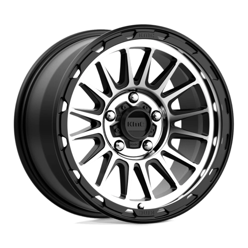 KMC KM542 17X9 5X5.0 S-BLK MACH 18MM Wheels