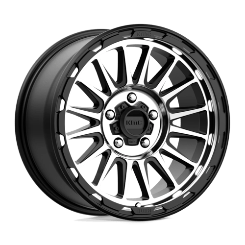 KMC KM542 18X9 5X5.0 S-BLK MACH 18MM Wheels