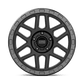 KMC KM544 17X9 5X150 S-BLK GB LP -12MM Wheels