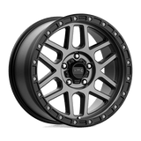 KMC KM544 18X9 5X5.0 S-BLK GTCC 18MM Wheels