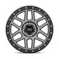 KMC KM544 17X9 5X150 S-BLK GTCC -12MM Wheels