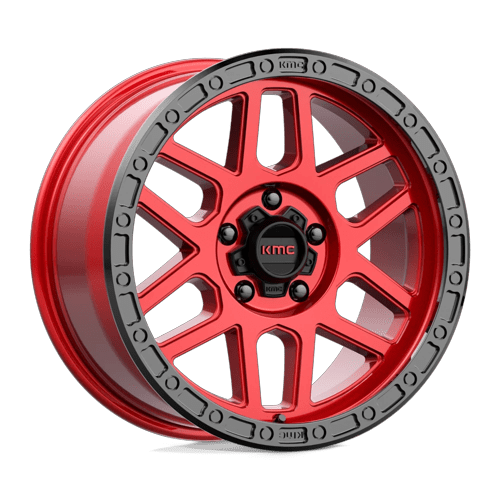 KMC KM544 17X9 5X150 C-RED BLK-LP -12MM Wheels