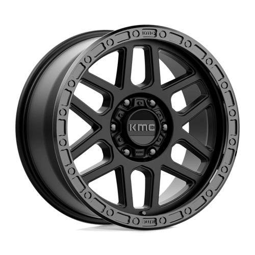 KMC KM544 17X9 6X5.5 S-BLK GB LP 18MM Wheels