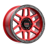 KMC KM544 18X9 6X4.5 C-RED BLK-LP 18MM Wheels