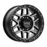 KMC KM544 18X9 8X6.5 S-BLK GTCC 18MM Wheels