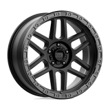 KMC KM544 20X9 5X150 S-BLK GB LP 25MM Wheels