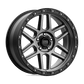 KMC KM544 17X9 5X150 S-BLK GTCC -12MM Wheels