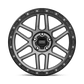 KMC KM544 17X8.5 5X120 S-BLK GTCC 00MM Wheels