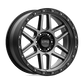 KMC KM544 17X8.5 6X130 S-BLK GTCC 00MM Wheels
