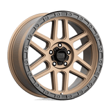 KMC KM544 17X9 5X5.0 M-BRZ BLK LP 18MM Wheels
