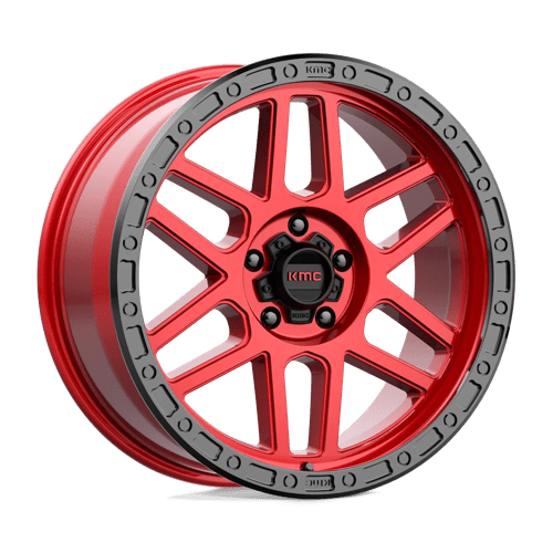 KMC KM544 20X9 5X5.0 C-RED BLK-LP 00MM Wheels