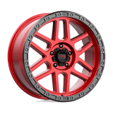 KMC KM544 20X9 5X150 C-RED BLK-LP 25MM Wheels
