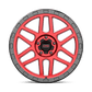 KMC KM544 17X9 5X150 C-RED BLK-LP -12MM Wheels