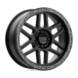 KMC KM544 20X9 6X4.5 S-BLK GBLP 18MM CB 66.1 Wheels