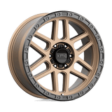 KMC KM544 20X9 6X5.5 M-BRZ BLK LP 18MM Wheels