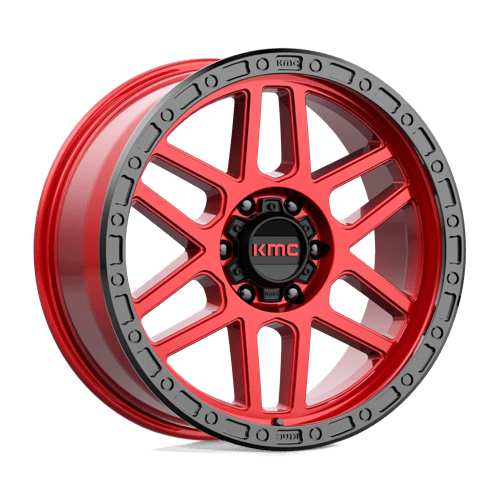 KMC KM544 17X9 6X5.5 C-RED BLK-LP 18MM Wheels