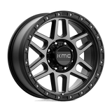 KMC KM544 20X9 8X6.5 S-BLK GTCC 00MM Wheels