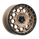 KMC KM545 17X8 5X4.5 M-BRZ BLK LP 35MM Wheels