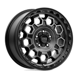 KMC KM545 17X9 5X5.0 S-BLK GTCC -12MM Wheels