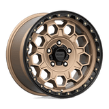 KMC KM545 17X9 5X5.0 M-BRZ BLK LP 18MM Wheels