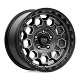 KMC KM545 17X9 5X5.0 S-BLK GTCC 18MM Wheels