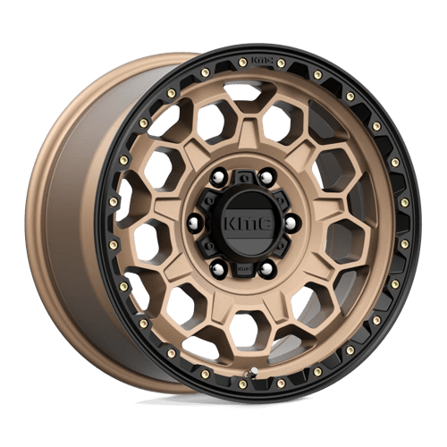 KMC KM545 17X9 6X5.5 M-BRZ BLK LP 18MM Wheels