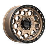 KMC KM545 17X9 6X5.5 M-BRZ BLK LP 18MM Wheels