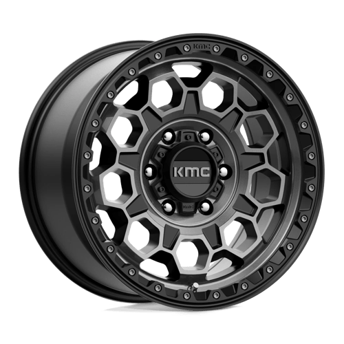 KMC KM545 17X9 6X5.5 S-BLK GTCC 18MM Wheels
