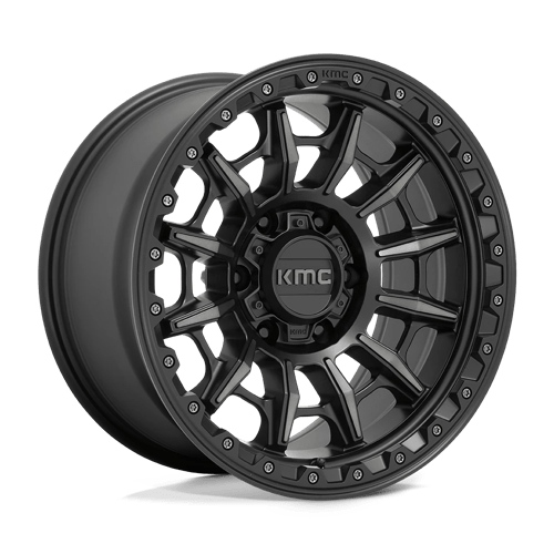KMC KM547 17X9 5X5.0 S-BLK GTCC -12MM Wheels