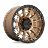 KMC KM547 17X9 5X5.0 M-BRZ BLK-LP -12MM Wheels