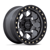 KMC RIOT SBL 17X8.5 5X5.0 71 ANTH-SB-LP +10 Wheels
