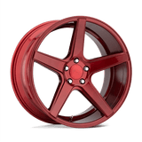 KMC KM685 20X8.5 5X4.5 CANDY RED 28MM Wheels