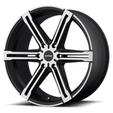 KMC KM686 22X9.5 6X135 S-BLK MACH 38MM Wheels