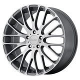 KMC KM693 18X8 5X120 P-GRAY BRUSHED 40MM Wheels